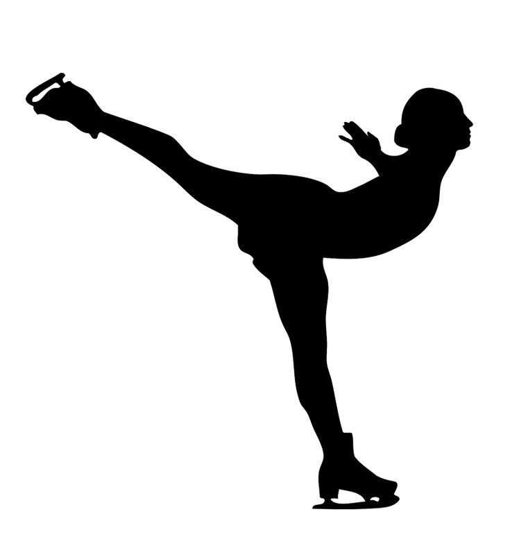 Фигурист силуэт