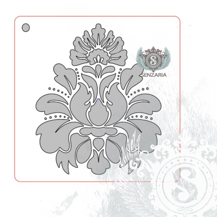 Аврора трафарет