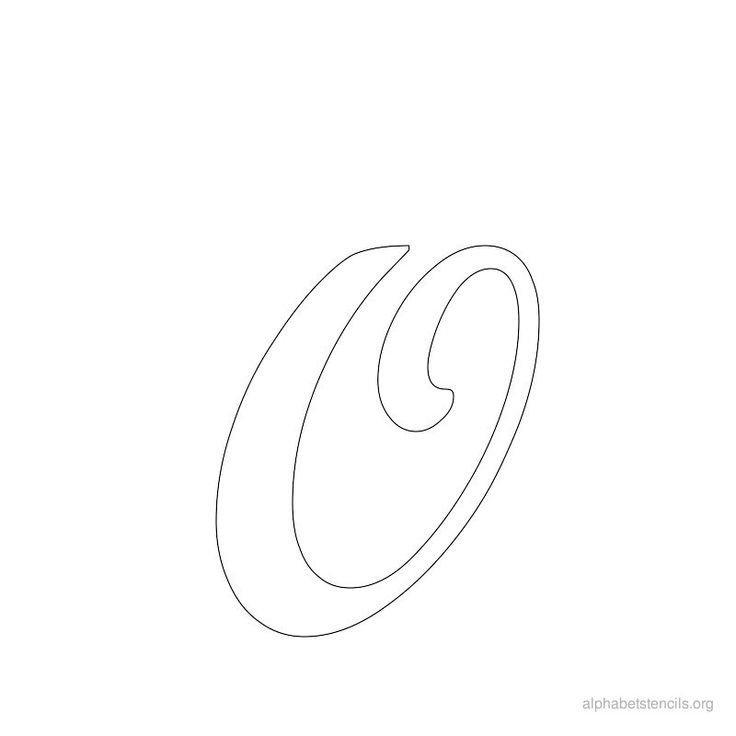 Буквы для вырезания