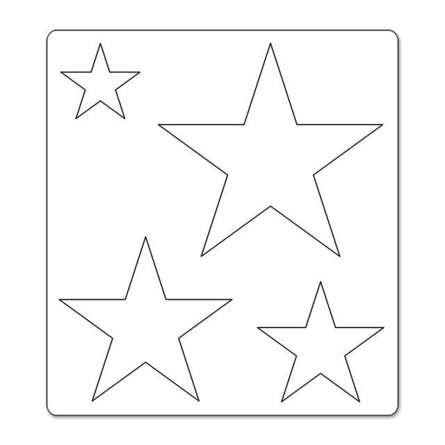 Звезда шаблон