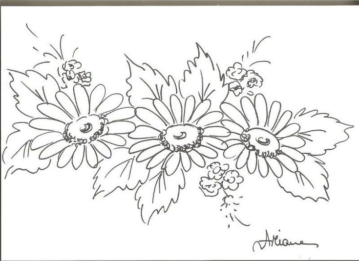 Вышивка гладью схемы