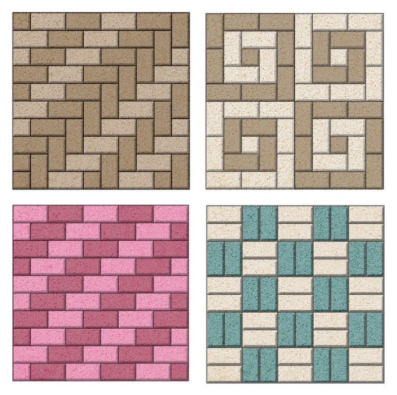 Тротуарная плитка 200х100х60