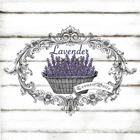 Прованс декупаж Lavande