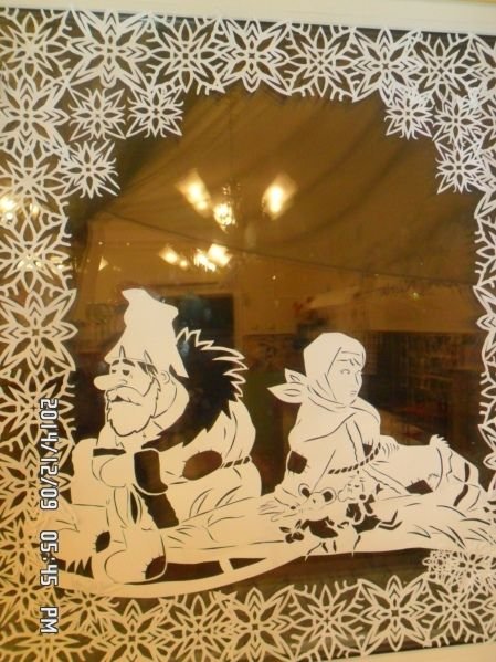 Вырезалки для окон по сказкам