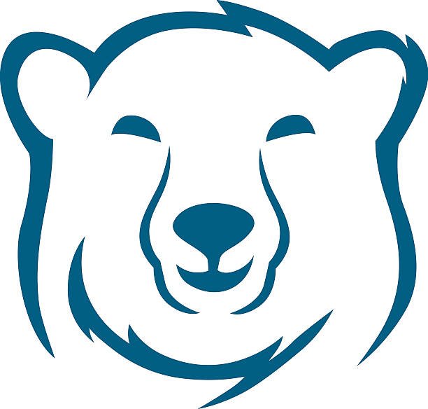 Очертания морды медведя