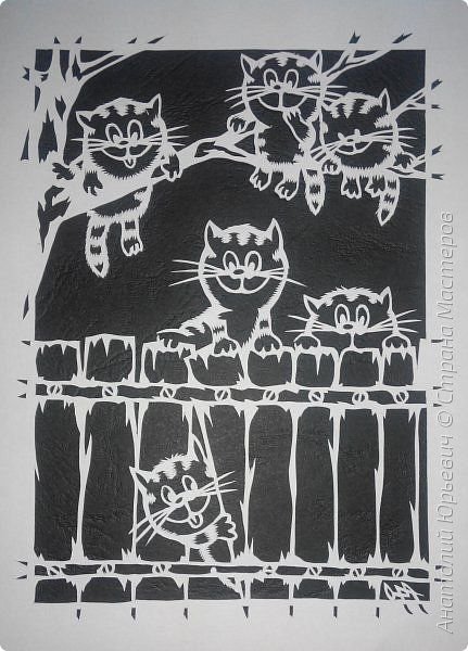 Вытынанки кот