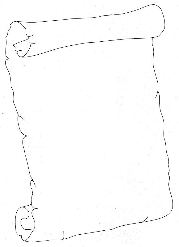 Шаблон свитка