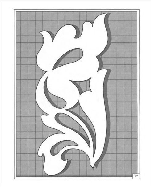 Трафареты для прорезной резьбы по дереву для начинающих