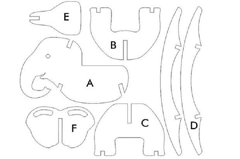 Игрушки из фанеры с макетами