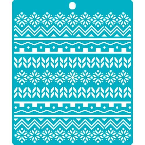 Трафарет вязаный