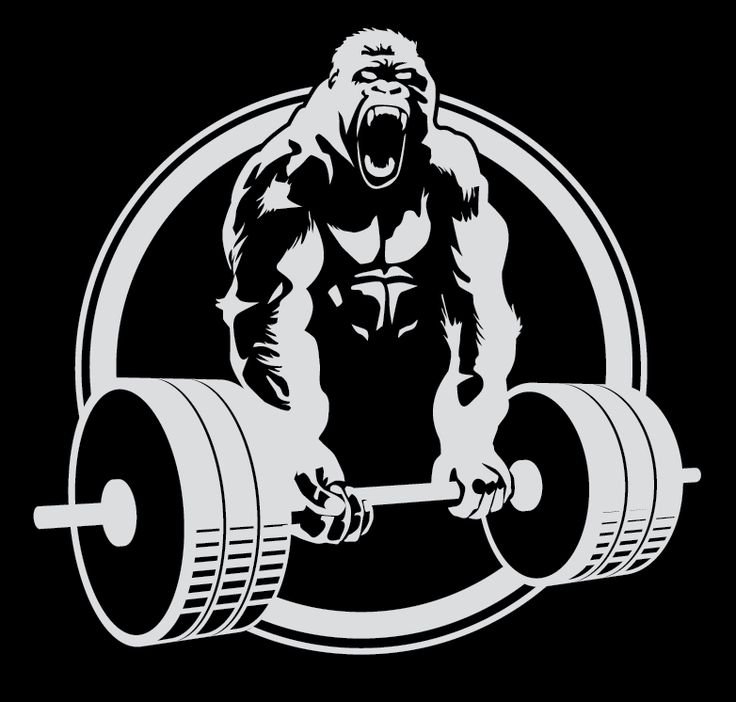 Пауэрлифтинг трафарет