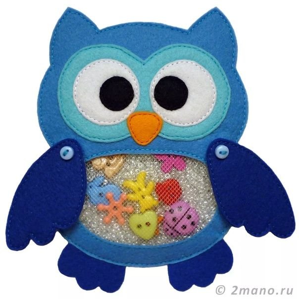 Игрушки из фетра выкройки Сова