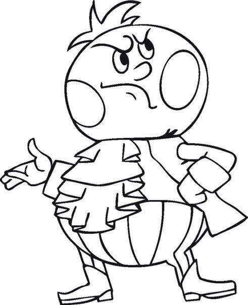 Чиполлино герои Сеньор помидор