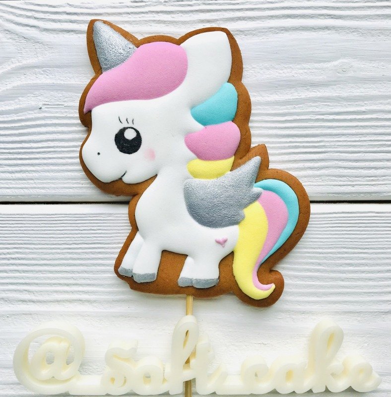 Единорожки для пряничных топперов