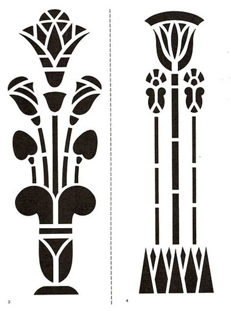 Трафарет Египетский орнамент