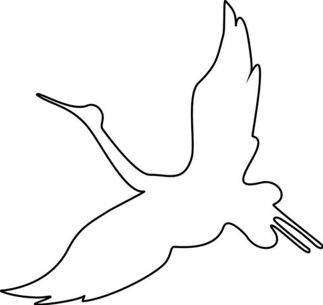 Птички шаблоны для вырезания