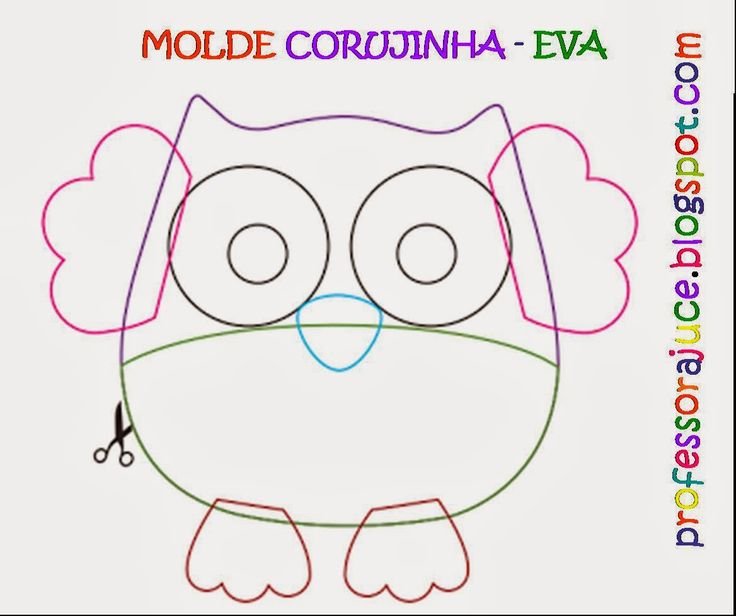 Игрушки из фетра выкройки Сова