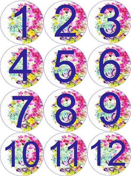 Номерки для лотереи