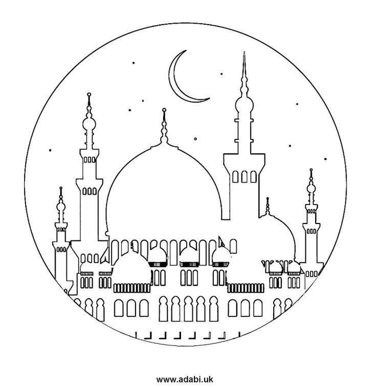 Мечеть эскиз