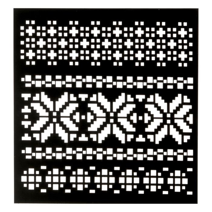 Трафареты для вязания