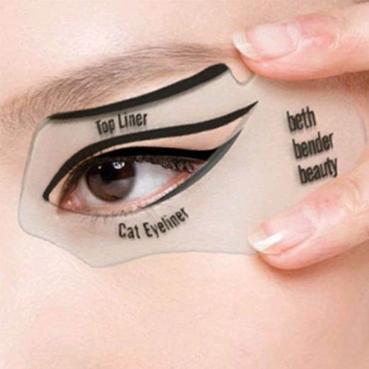 Трафарет для подводки глаз