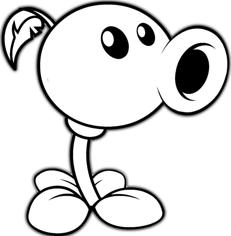 Plants vs Zombies Горохострел