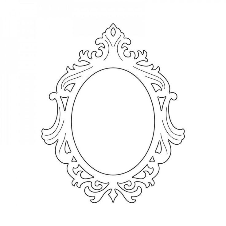 Рамка для овального зеркала