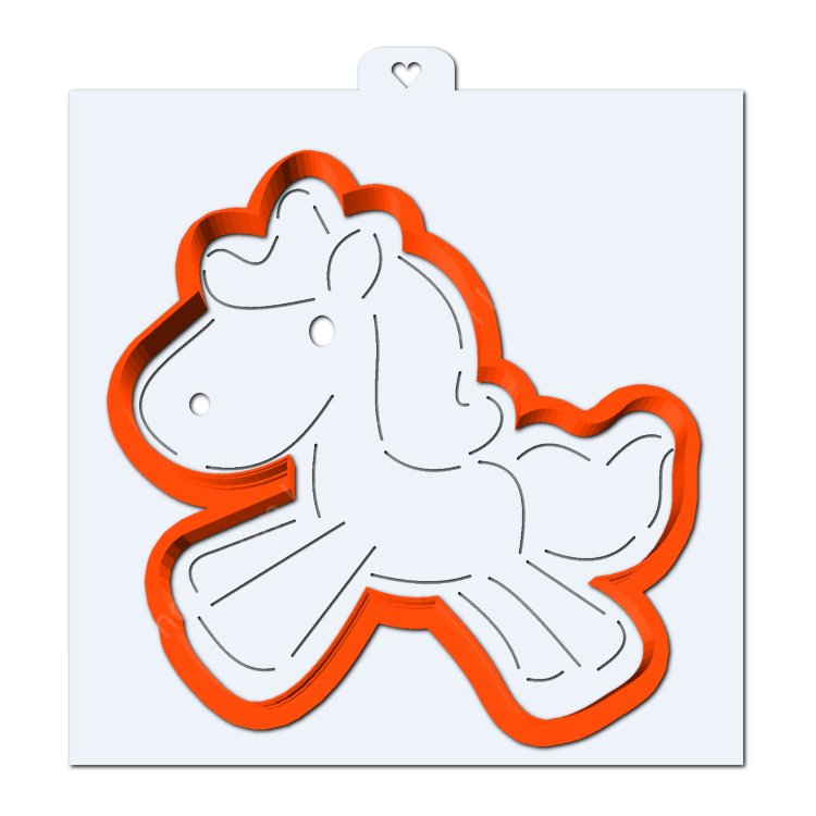 Имбирный пряник Единорожка