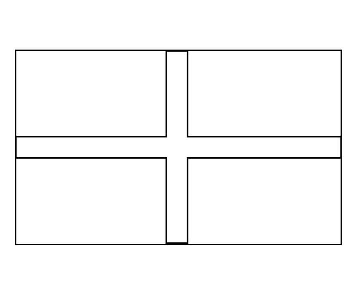 Флаг раскраска