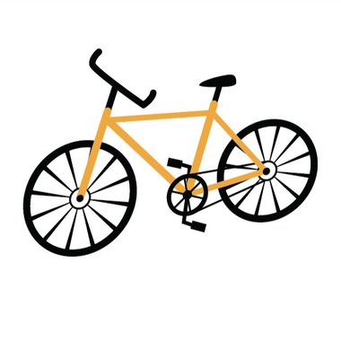 Трафареты для 3d ручки велосипед