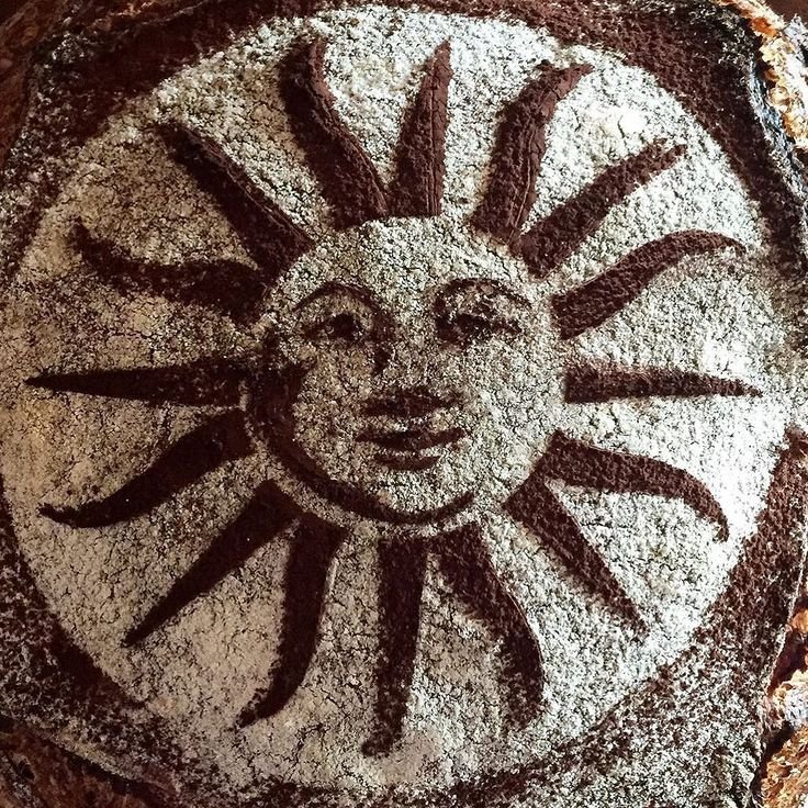 Украшение хлеба