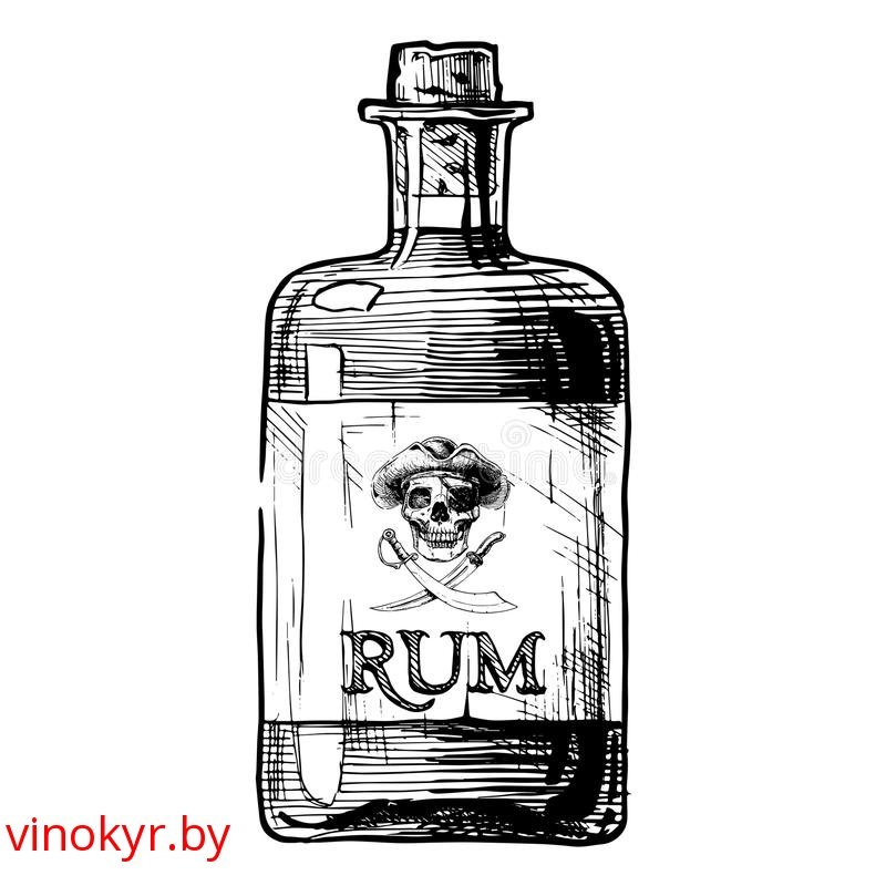 Ром старинные бутылки