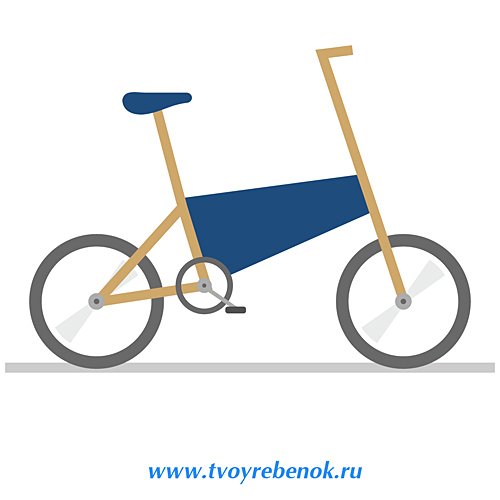 Трафареты для 3д ручки велосипед