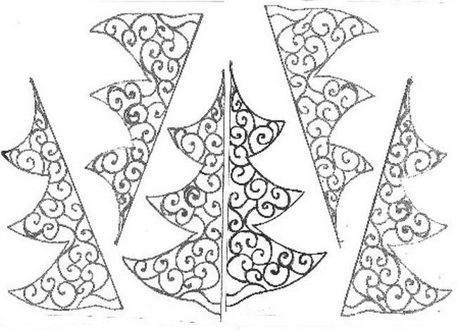 Елка из айсинга