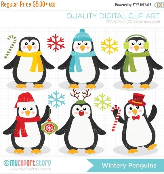 Пингвины для окон цветные