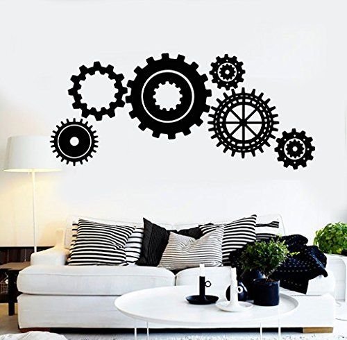 Шестеренки на стену декор