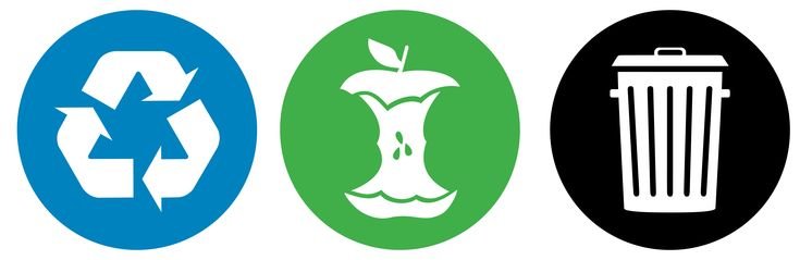 Отходы значок