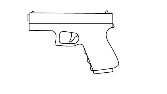 Пистолет g22 из стандофф 2