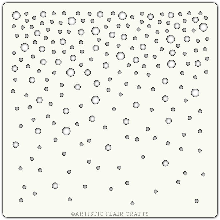 Вытынанки снежные кружочки