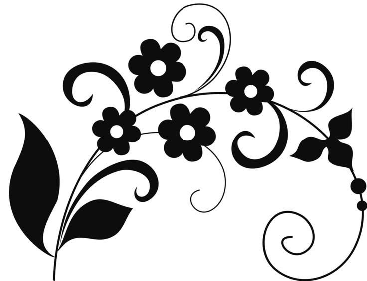 Трафареты узоры для декора