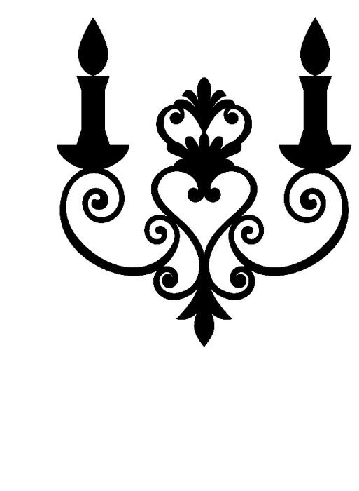 Подсвечник на стену