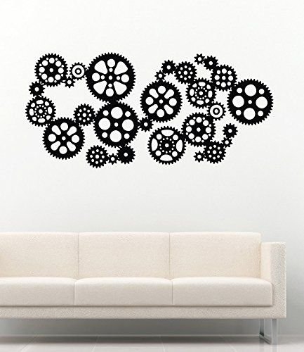 Виниловые наклейки шестеренки