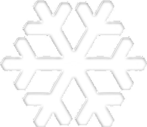 Белые снежинки