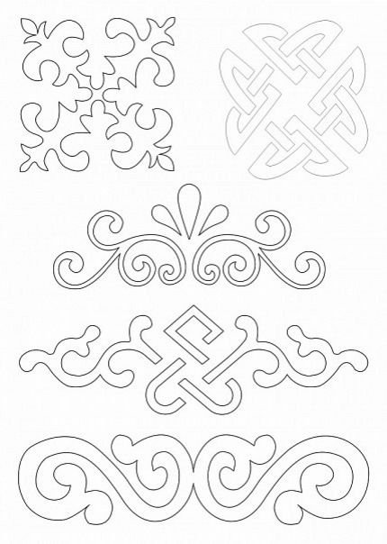 Казахский орнамент