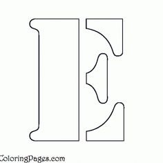 Трафарет из букв для покраски