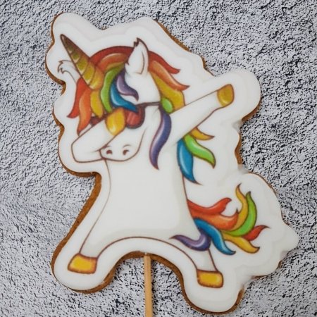 Пряник имбирный "Единорог"