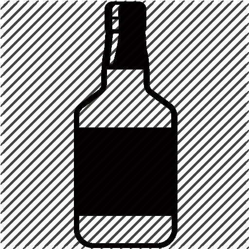 Очертания бутылки