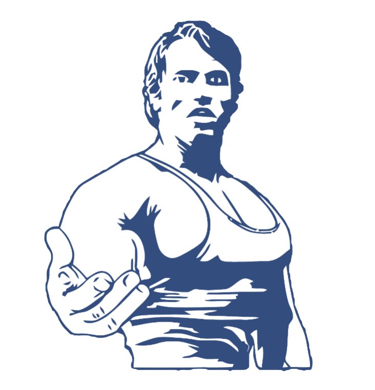 Арнольд Шварценеггер силуэт