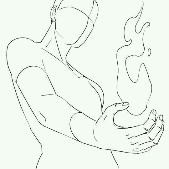 Позы для рисования парней