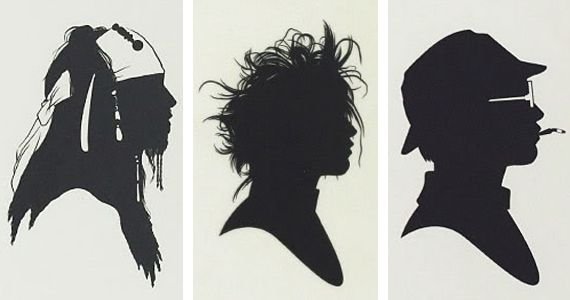 Джонни Депп трафарет